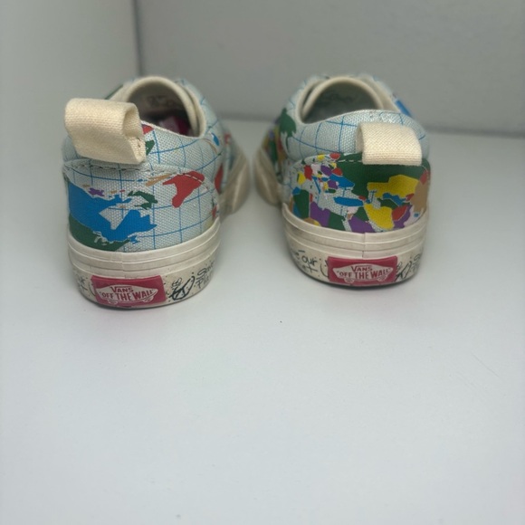 VANS Toddler Sneaker Save Our Planet Globe World Design Size 5 Toddler Unisex - Picture 4 of 8